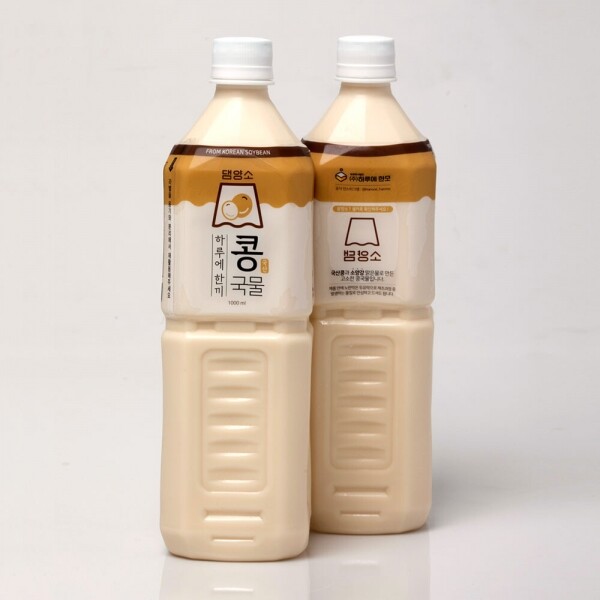 [댐양소] 국산콩 전통방식 진한 콩물 1000ml X 2입 (2L)