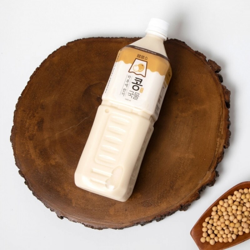 농업회사법인 하루에한모,[댐양소] 국산콩 전통방식 진한 콩물 1000ml X 2입 (2L)