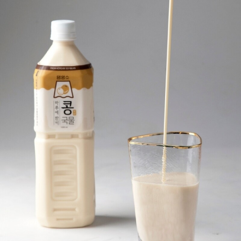 농업회사법인 하루에한모,[댐양소] 국산콩 전통방식 진한 콩물 1000ml X 2입 (2L)